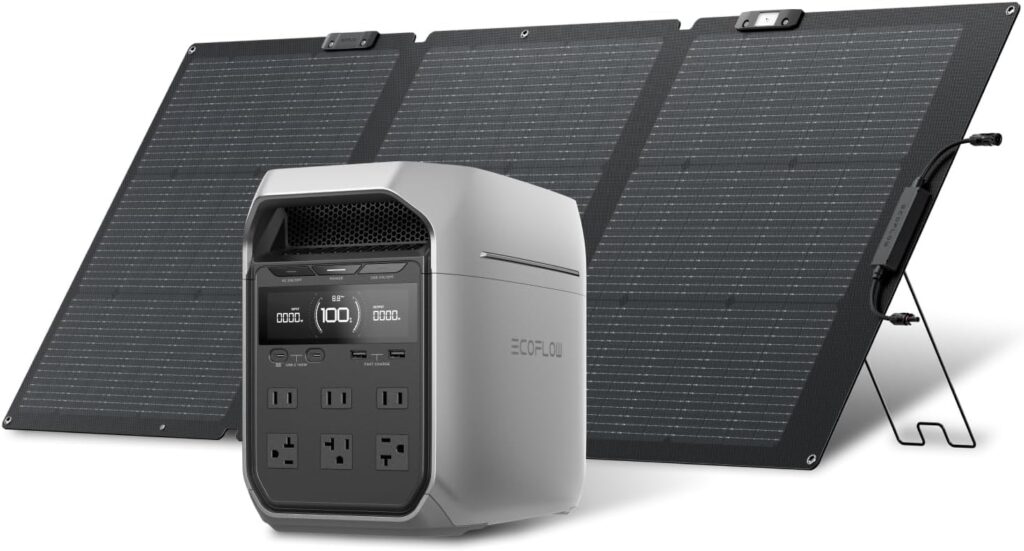 EcoFlow DELTA 3 Plus1024Wh ポータブル電源+160Wソーラーパネル セット