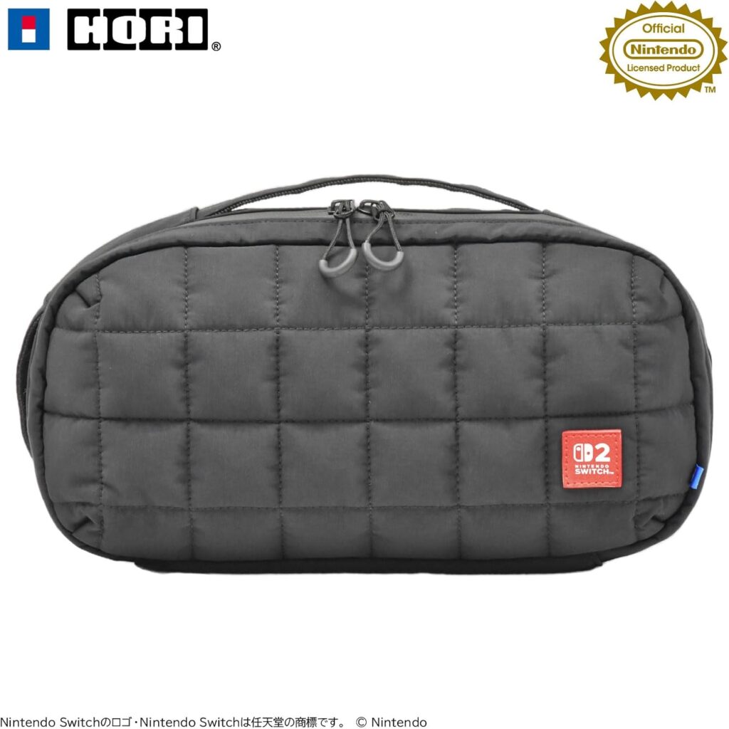 ホリ 【任天堂ライセンス商品】キルティングミディアムポーチ