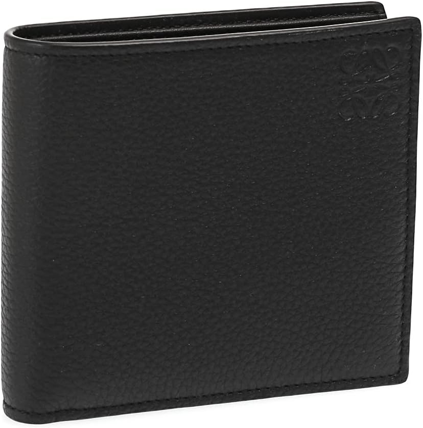 LOEWE 2つ折り財布 メンズ バイフォールド ソフトグレインカーフ C660302X02 1100 ブラック