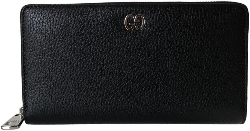 GUCCI GUC・18S DORIANレザー型押ラウンド長 473928A7M0N/1000/81